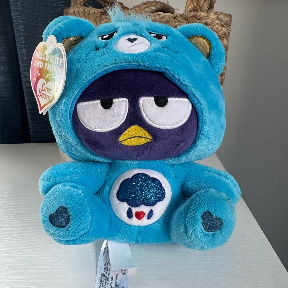 Hello Kitty Sanrio Grumpy Care Bear Badtz Maru NWT Cloud